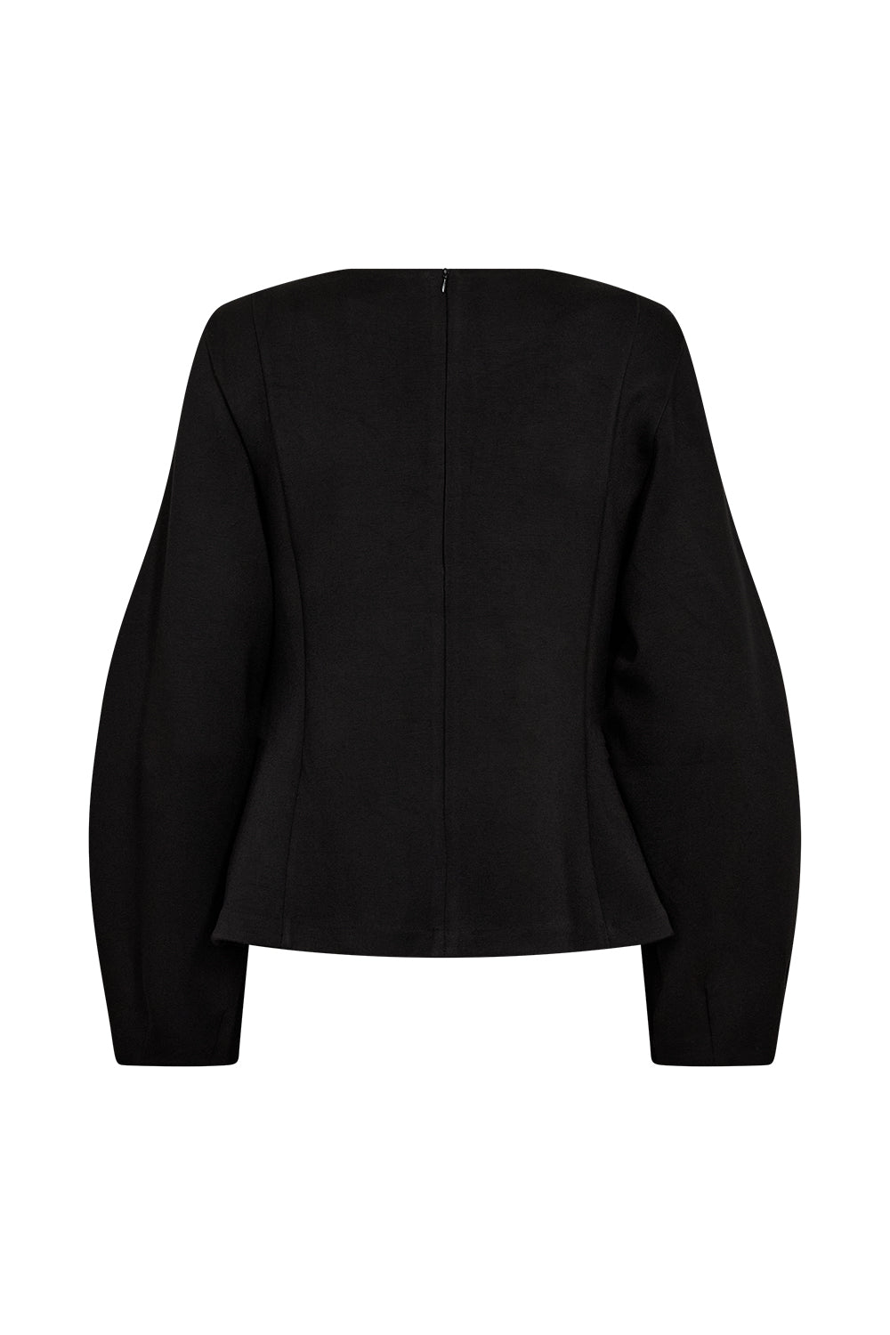 Atelier Taktil AT-Avalon Fitted Blouse Shirts & Blouses 9 Black