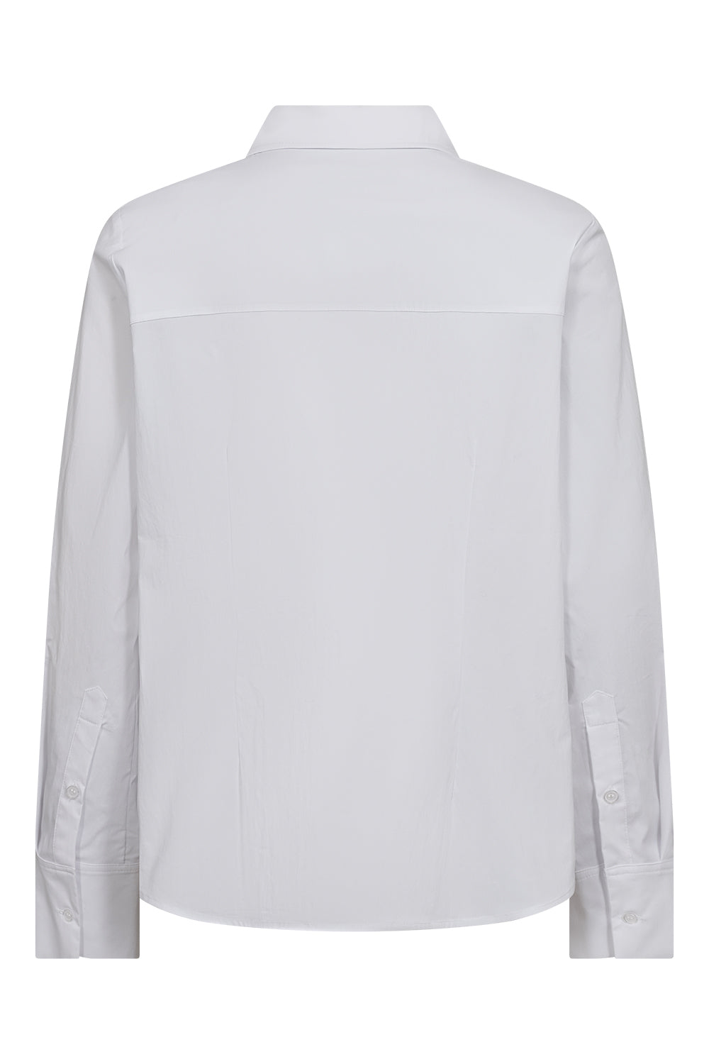 Atelier Taktil AT-Bella Pintuck Shirt Shirts & Blouses 011 Optical white