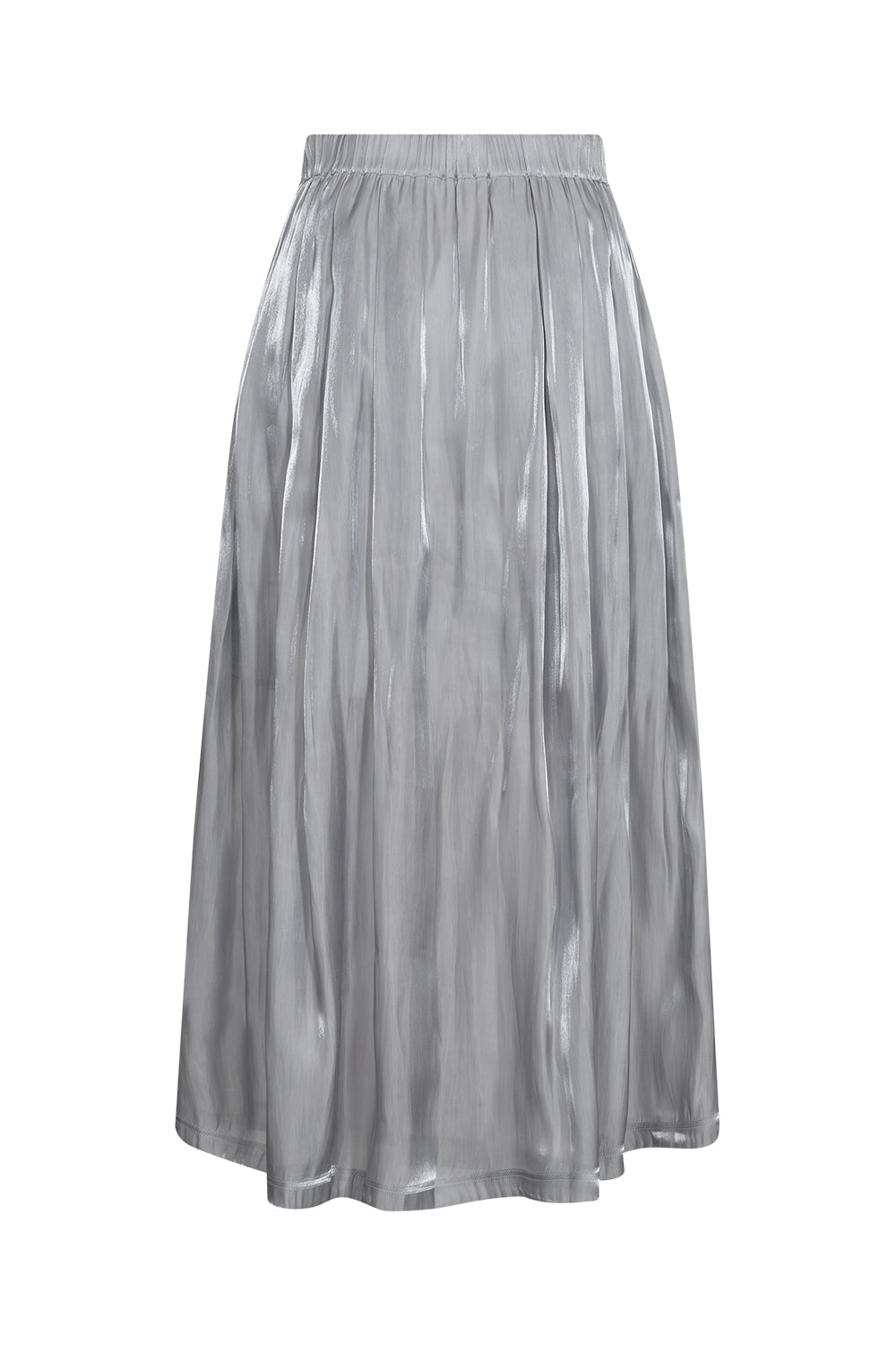 Atelier Taktil AT-Enya Long Skirt Japanese Silver Skirt 8 Grey