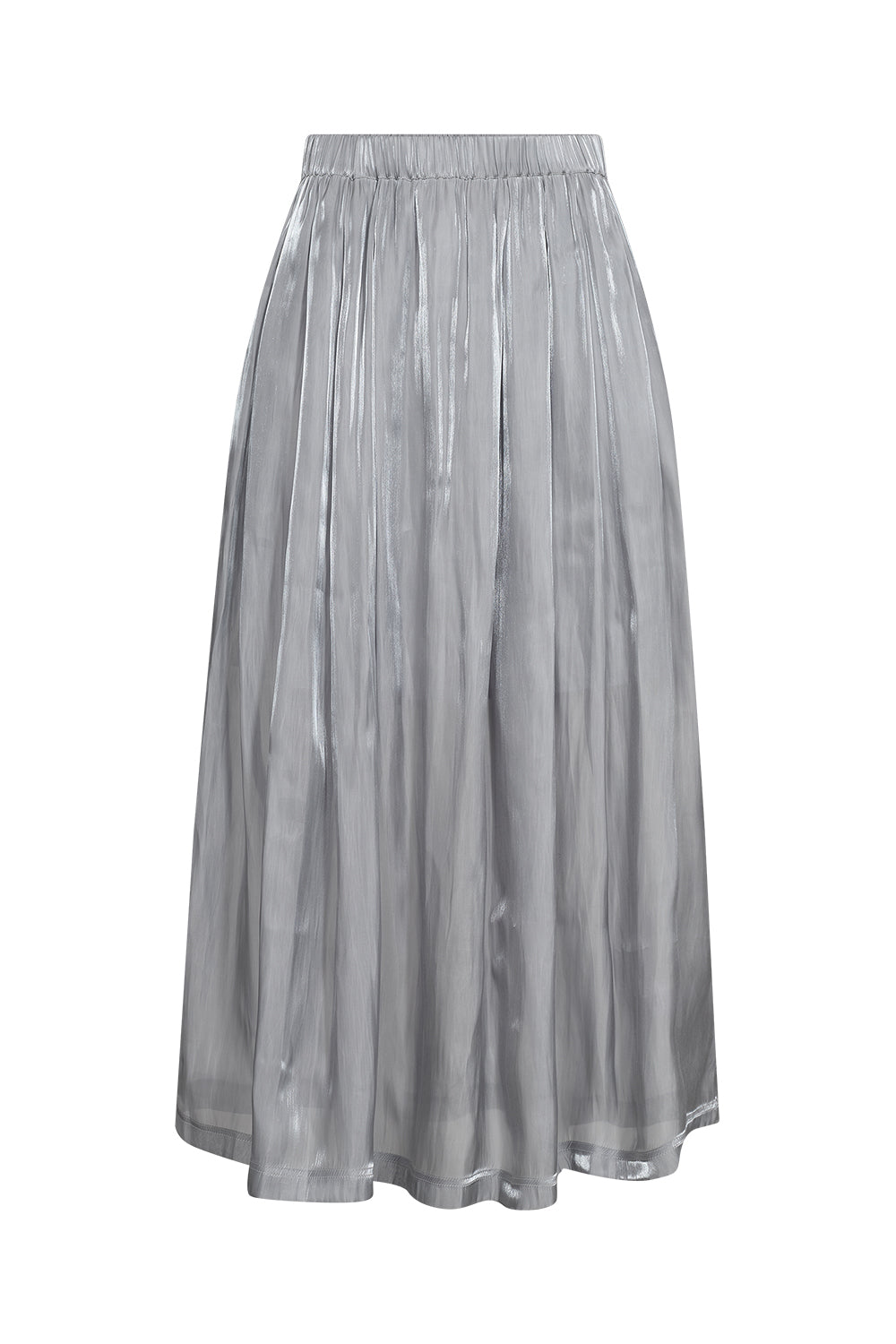 Atelier Taktil AT-Enya Long Skirt Japanese Silver Skirt 8 Grey