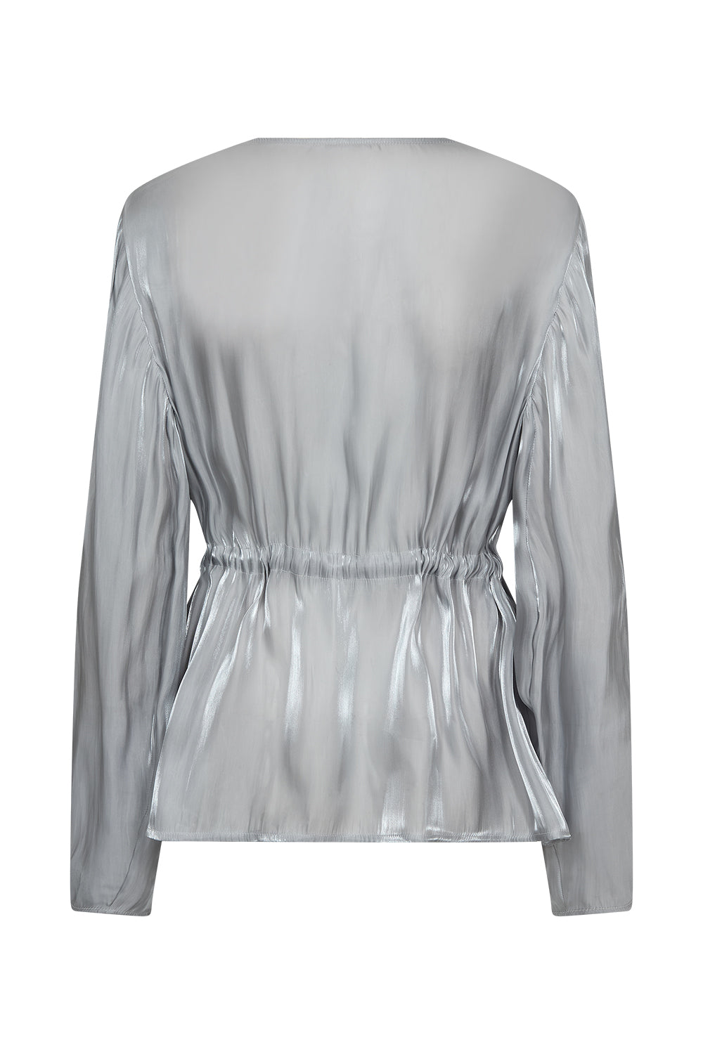 Atelier Taktil AT-Enya Silhouette Jacket Japanese Silver Coats & Jackets 8 Grey