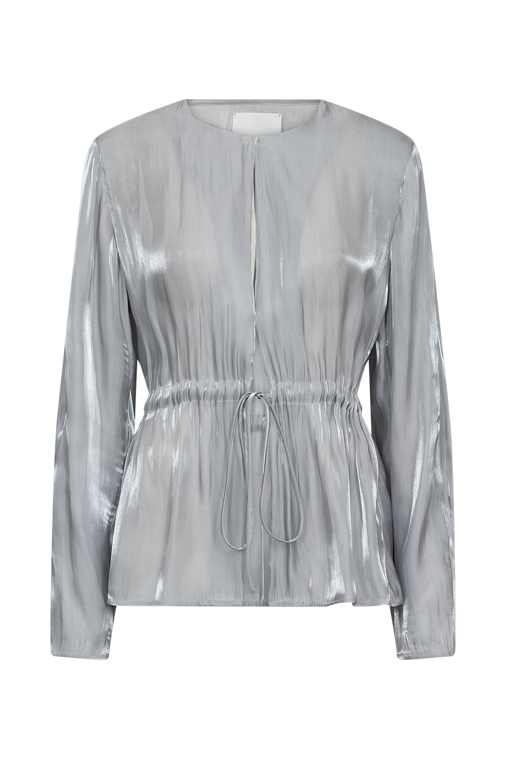Atelier Taktil AT-Enya Silhouette Jacket Japanese Silver Coats & Jackets 8 Grey
