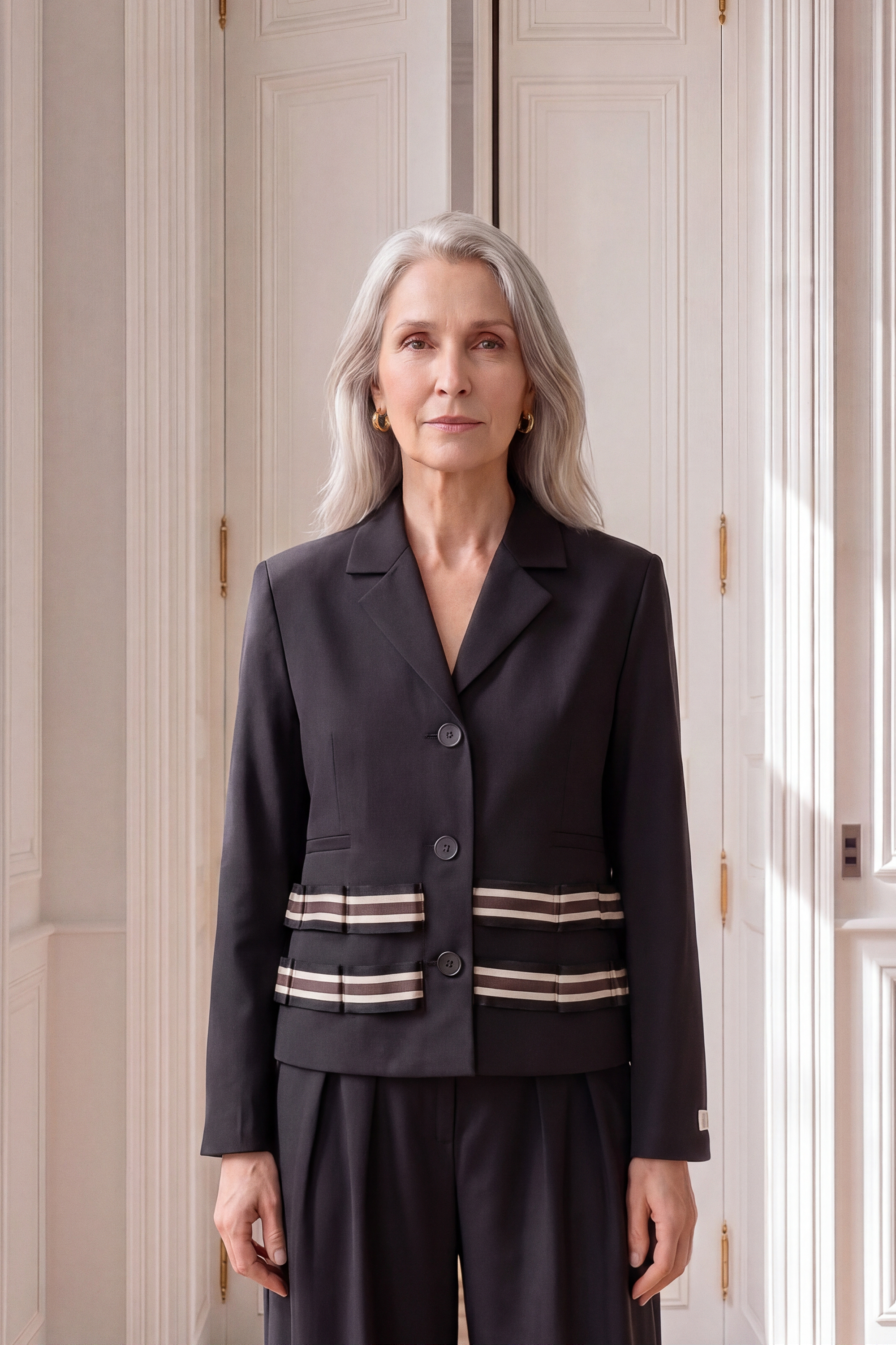 Atelier Taktil AT-Grace Blazer Blazer 9 Black
