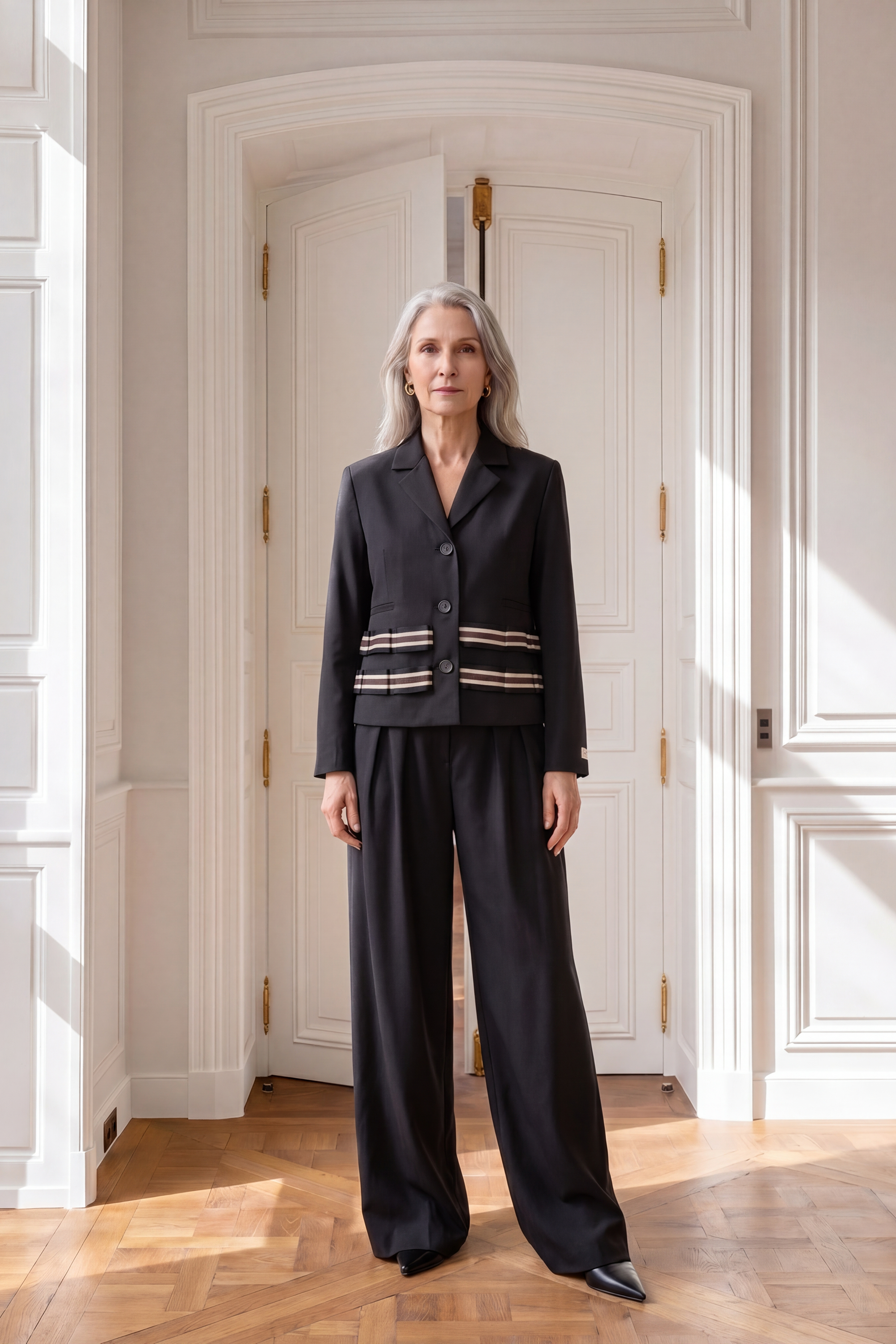 Atelier Taktil AT-Grace Blazer Blazer 9 Black