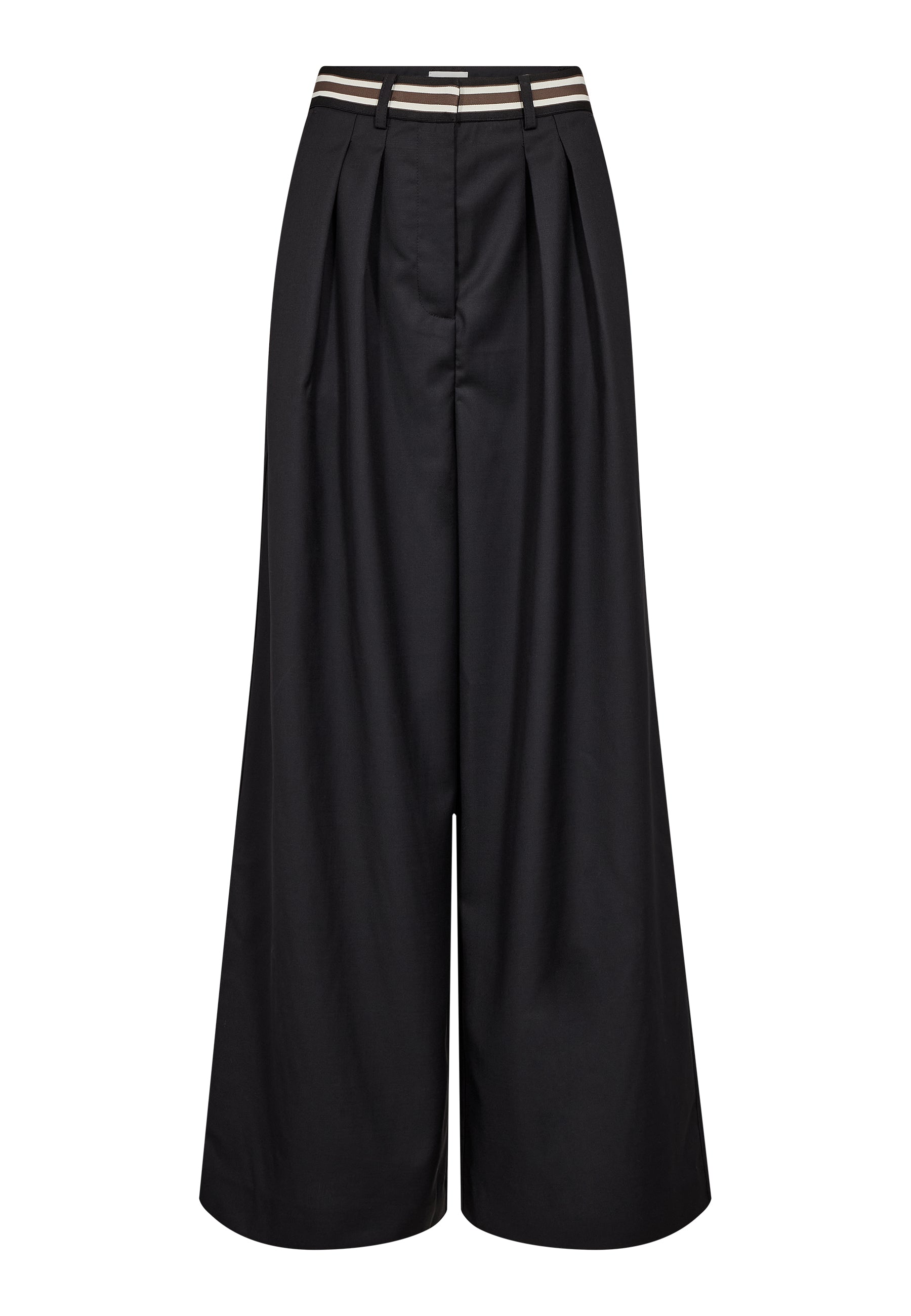 Atelier Taktil AT-Grace Tailor Pant Jeans & Pants 9 Black