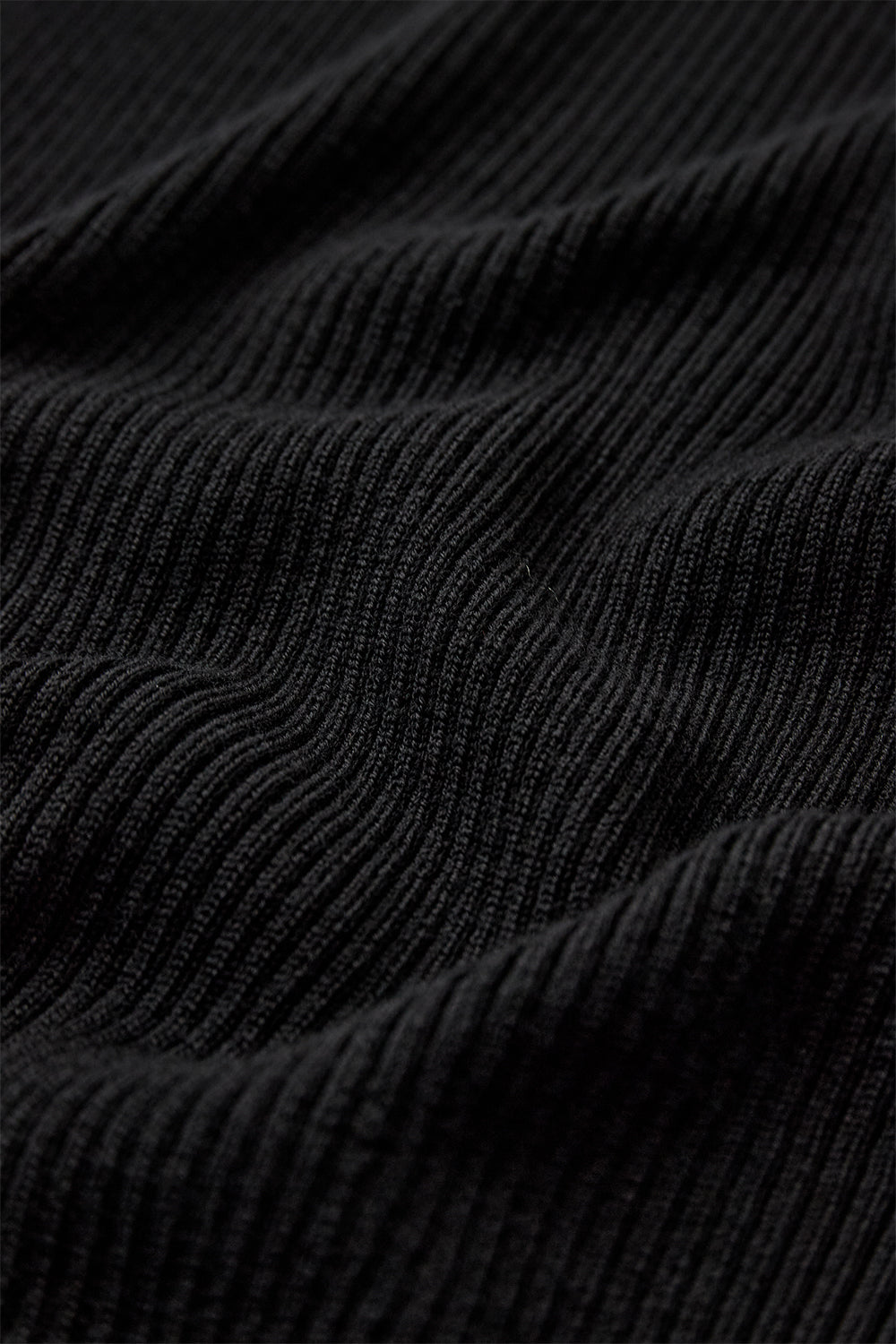 Atelier Taktil AT-Ruby Oneshoulder Knit Knitwear 9 Black
