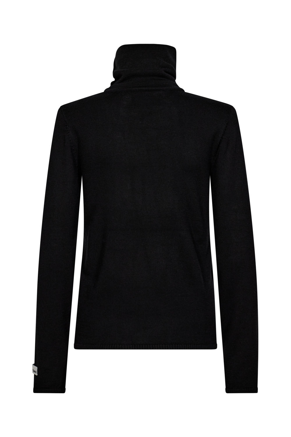 Atelier Taktil AT-Ruby Rollneck Pin Knit Knitwear 9 Black