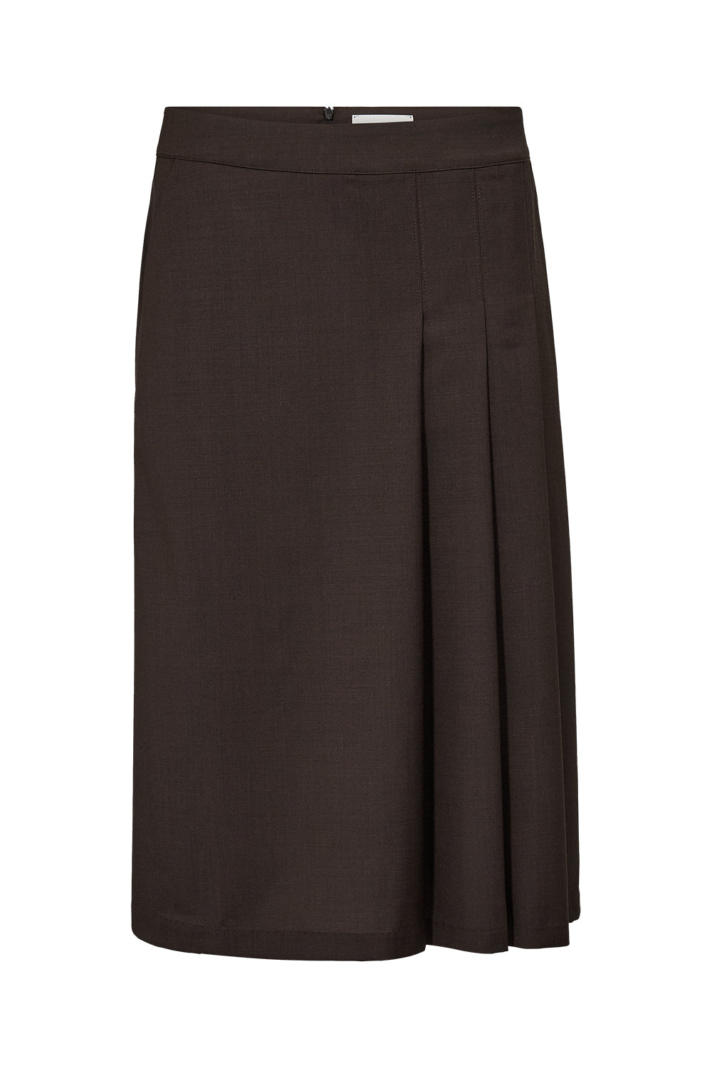 Atelier Taktil AT-Sinclair Pleat Skirt Skirt 702 Coffee Bean