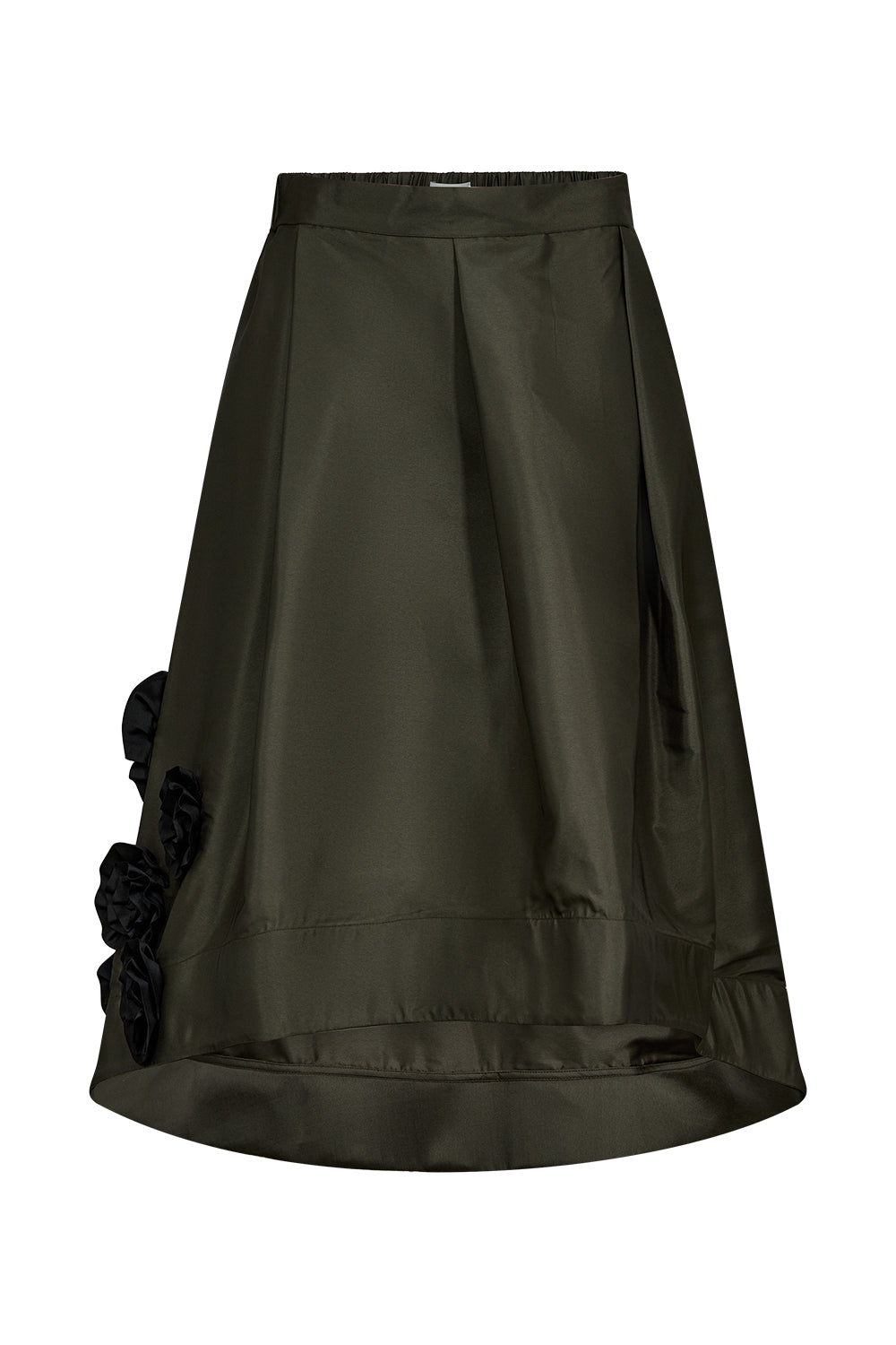 Atelier Taktil AT-Skye Midi Skirt Skirt 630 Hunter Green