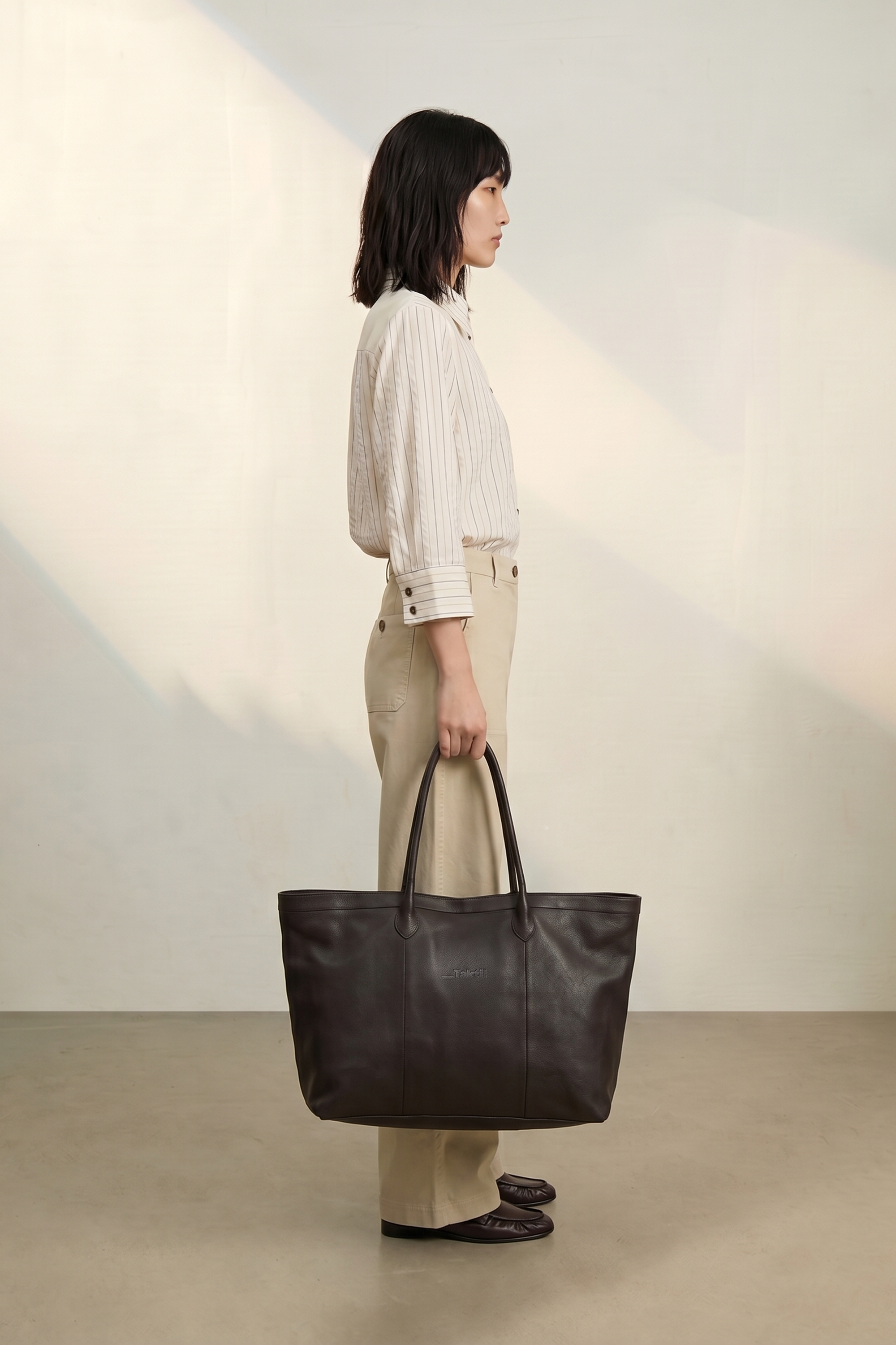 Atelier Taktil AT-Tori Anna Shirt Shirts & Blouses 018 Vanilla White